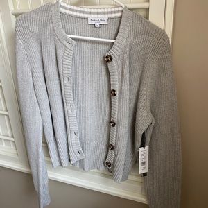 Michael Stars Gray Cardigan